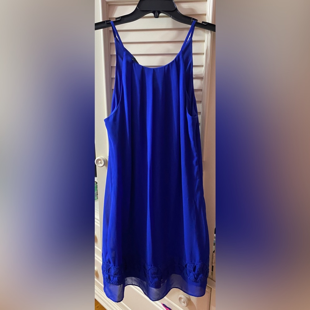Royal blue dress